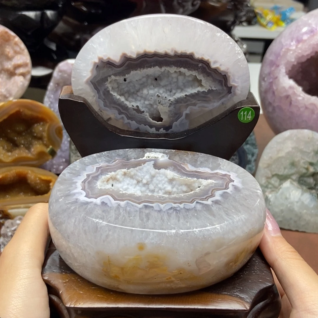 摆件紫晶未镶嵌水晶