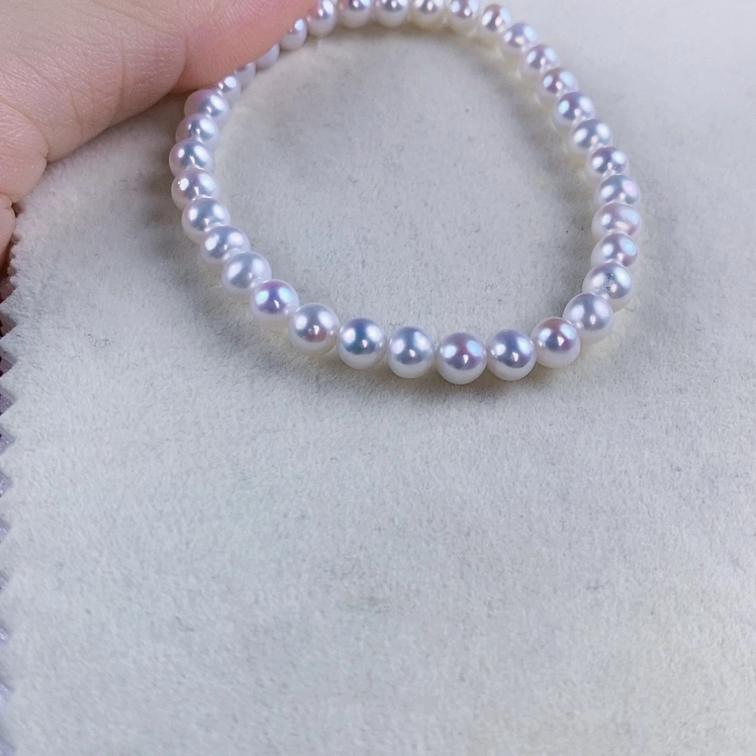 未镶嵌手绳淡水珍珠