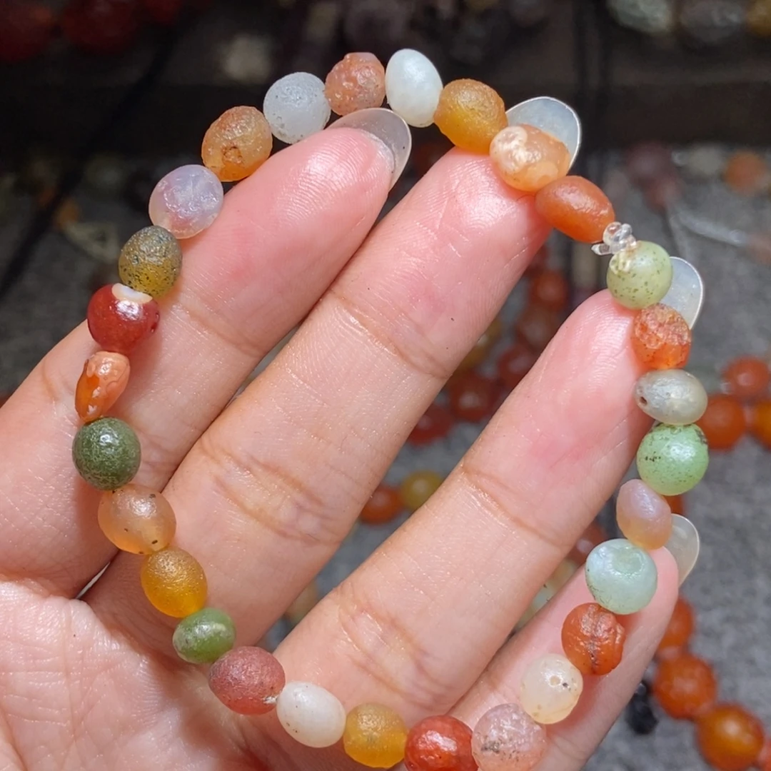 未镶嵌玛瑙/玉髓珠宝半成品