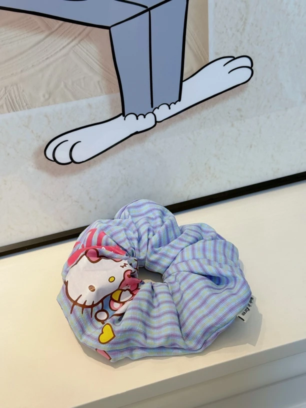 2218淡蓝KT印花发圈