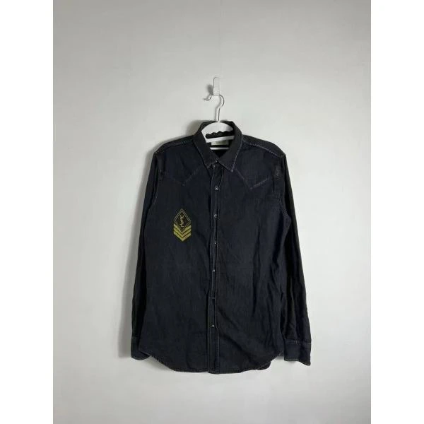 妃鱼/SAINT LAURENT/棉/衬衫/95新/琰二11