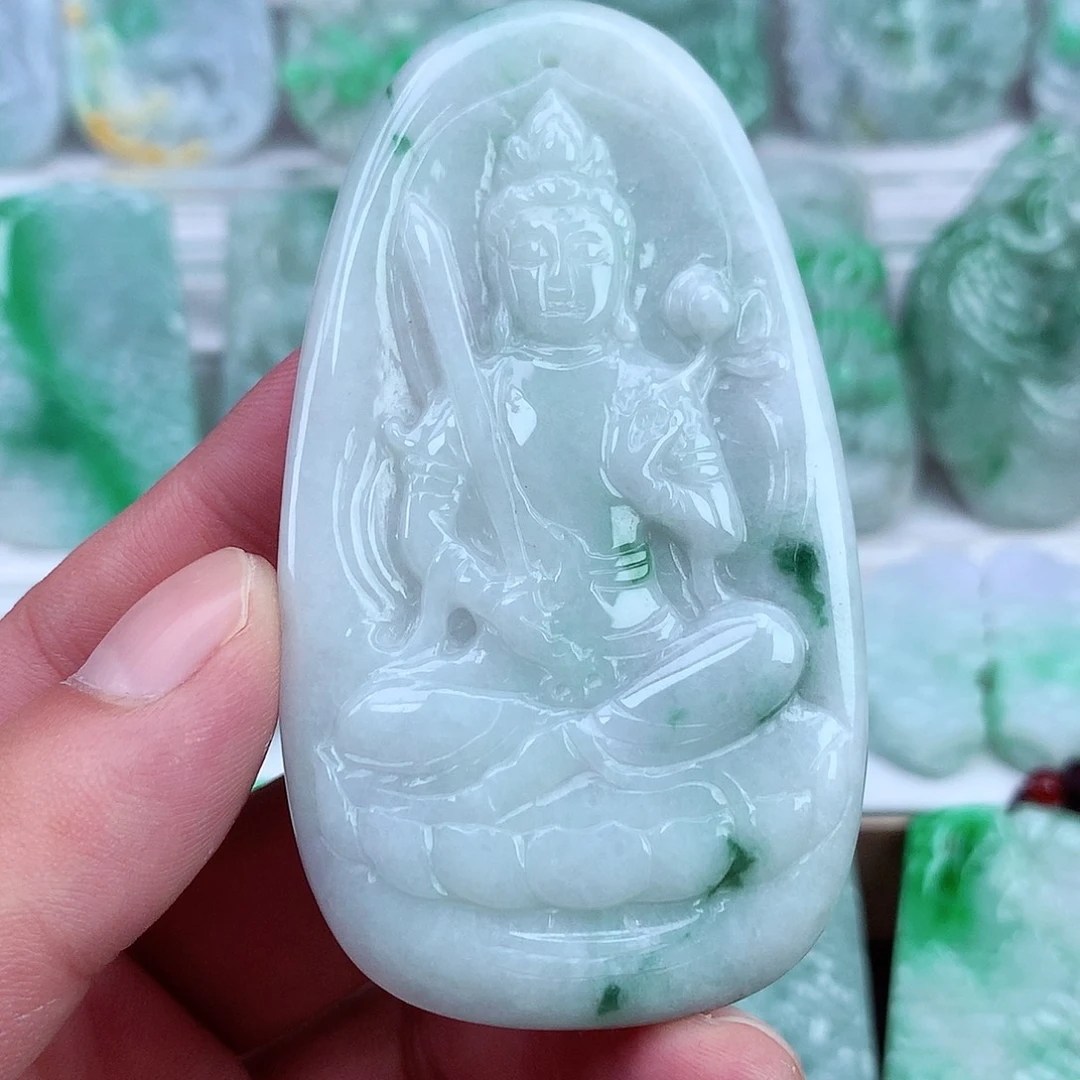 翡翠未镶嵌颈饰翡翠吊坠