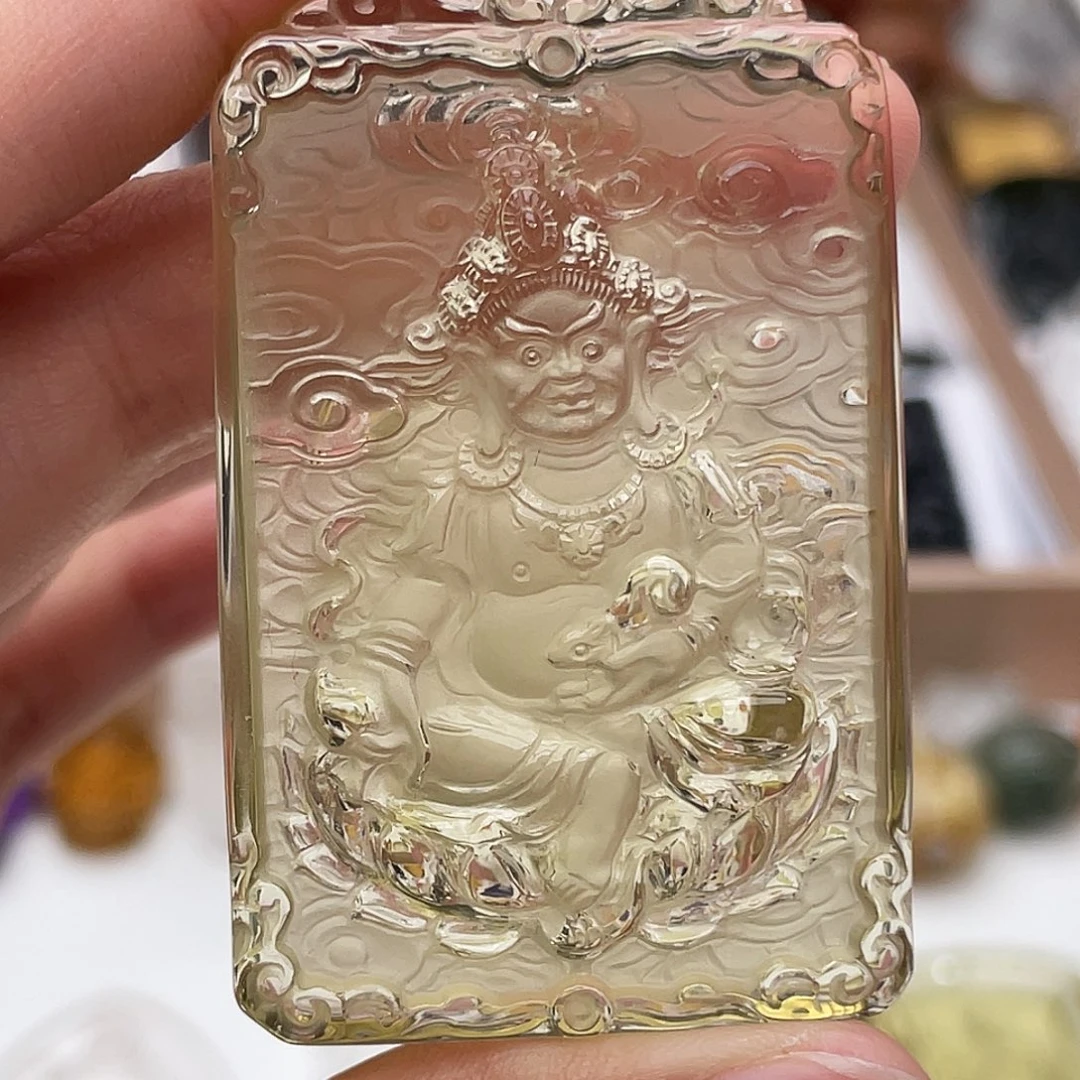 未镶嵌水晶颈饰定制吊坠