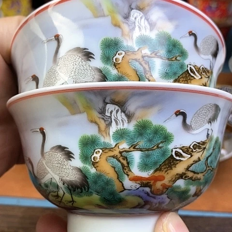 景德镇陶瓷藏式茶碗