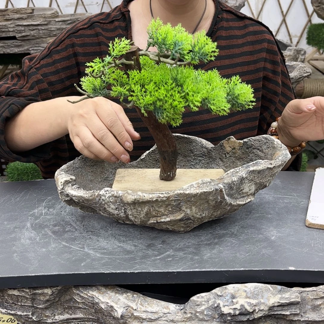 盆景盆异形花盆鱼缸p1-005