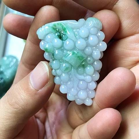 翡翠未镶嵌颈饰天然缅甸翡翠a货