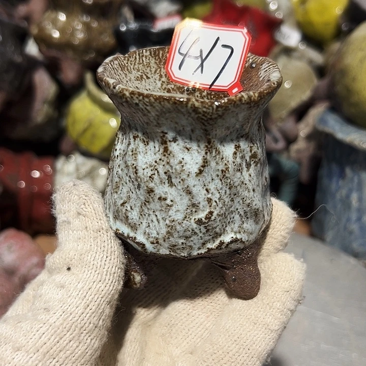 粗陶花盆制作就这样了，