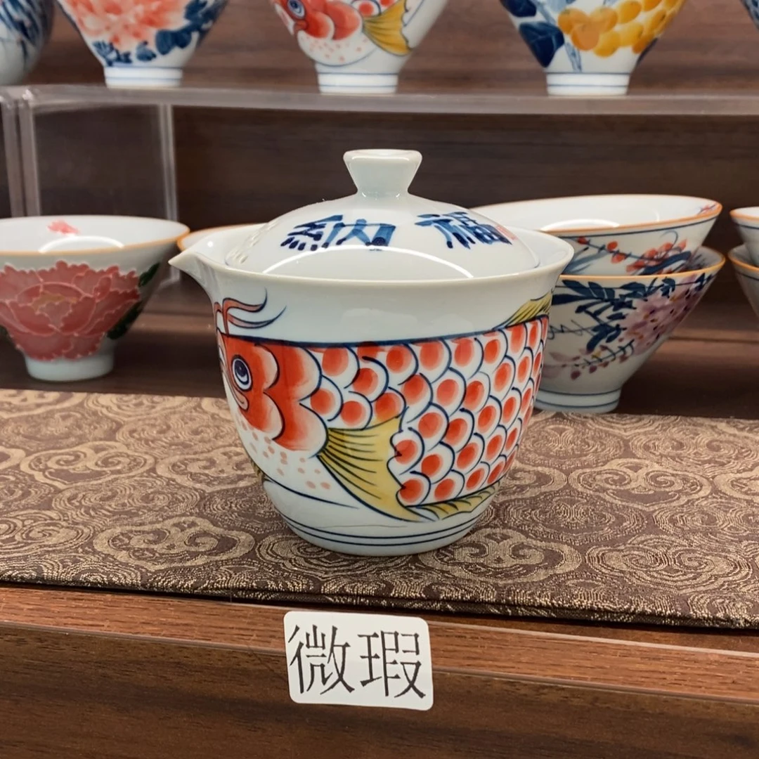 釉下彩手工绘制手工绘制