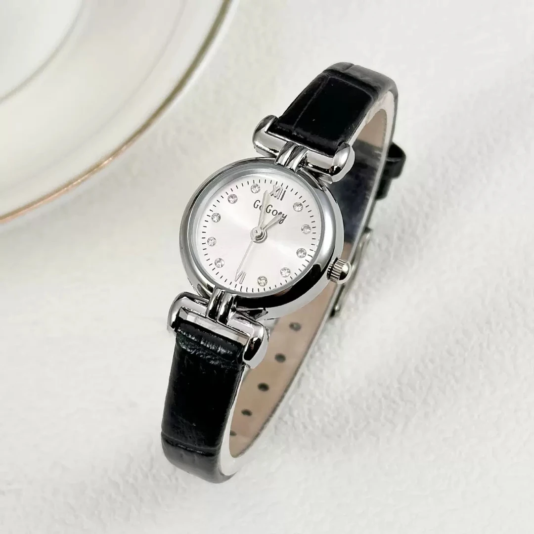 简约经典小众轻奢女士手表复古风精致百搭皮带腕表G2571