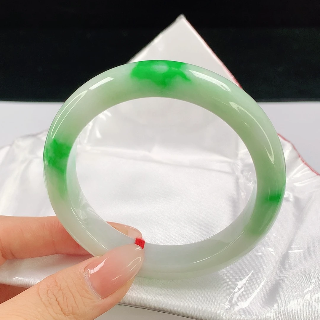 翡翠手镯未镶嵌Z*i5425翡翠