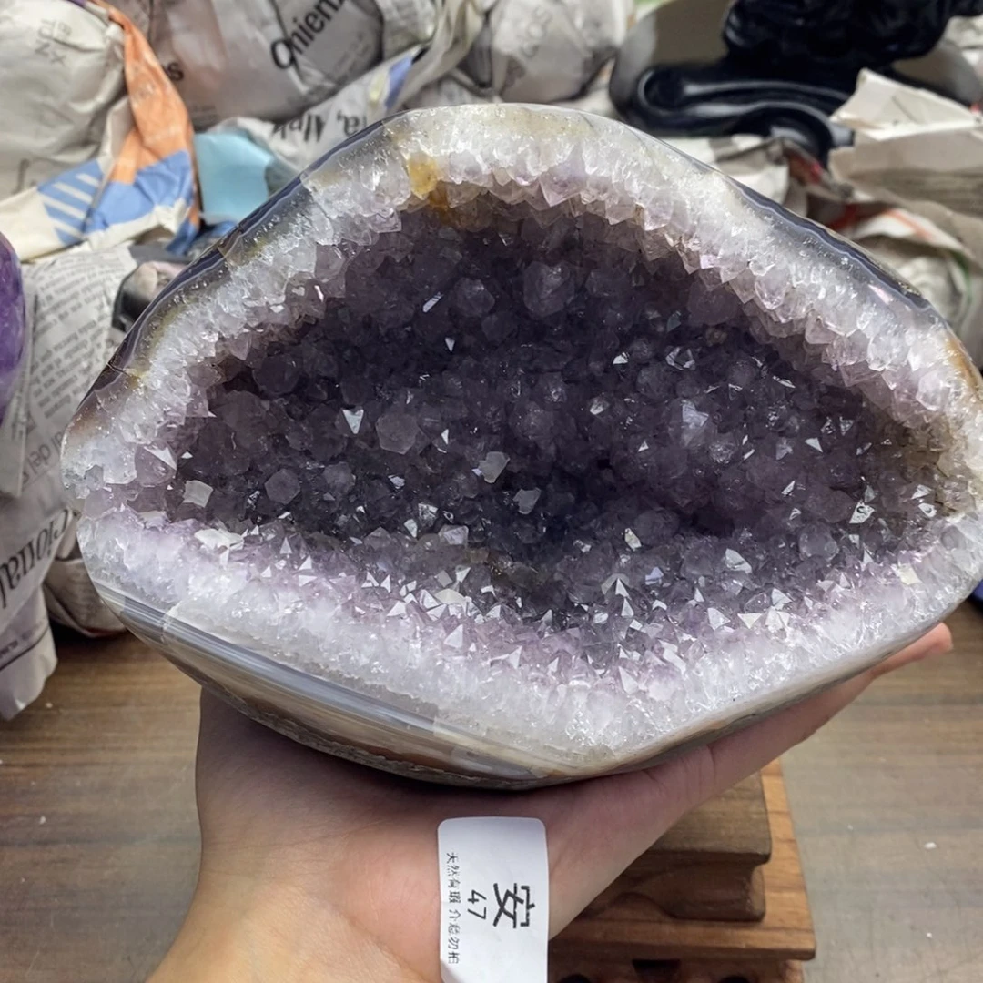 未镶嵌珠宝半成品紫晶