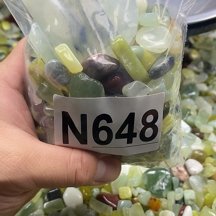 未镶嵌蛇纹石玉鱼缸石