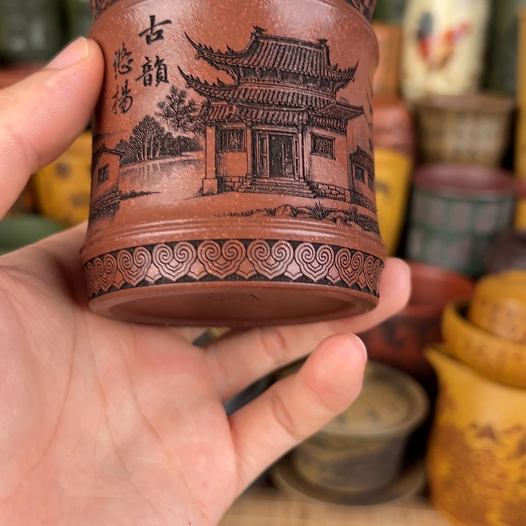 茶杯紫砂紫砂主人杯