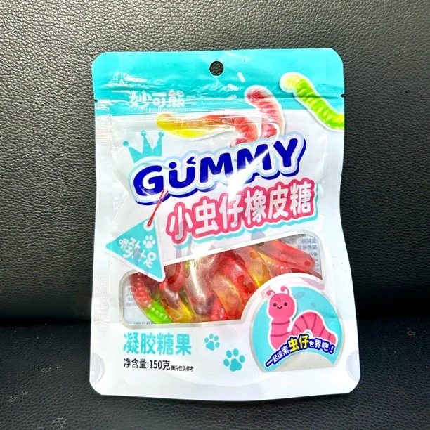 妙可熊小虫子橡皮糖150g 日期至2026年3月
