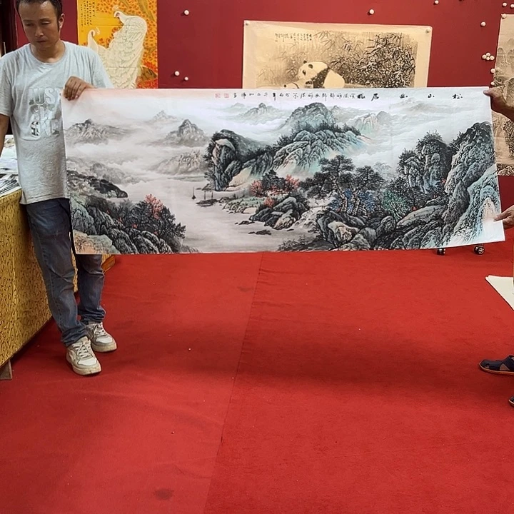 国画国画的艺手绘的小