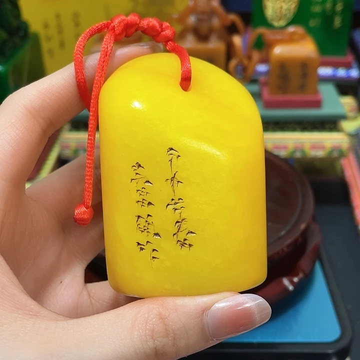 寿山石印石篆刻印章引首章闲章姓名章生日礼物