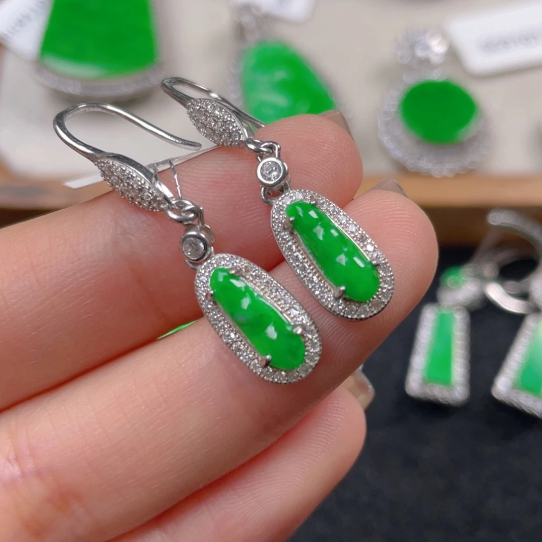 翡翠颈饰银S925镶嵌j j n n n n