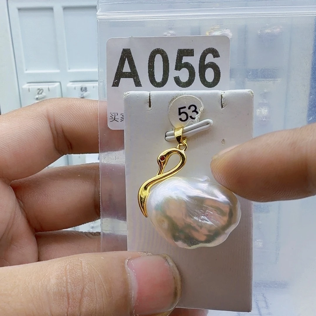 合金淡水珍珠颈饰