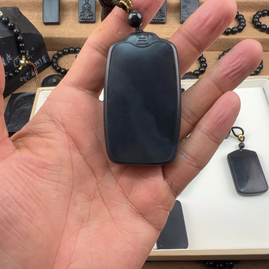 未镶嵌手链和田玉特色意境无事牌