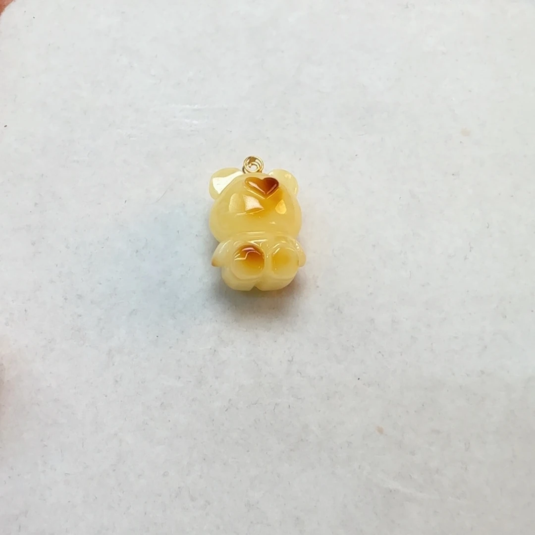 未镶嵌琥珀裸石定制