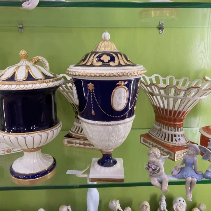 林***辰瓷37cm意大利花瓶二个