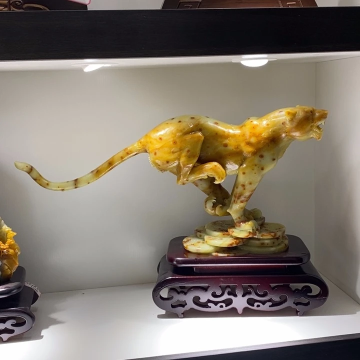 未镶嵌蛇纹石玉（覆膜）珠宝奇石