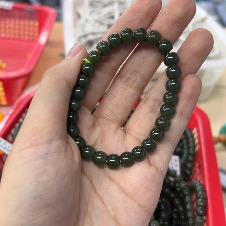 未镶嵌手链和田玉黄色168