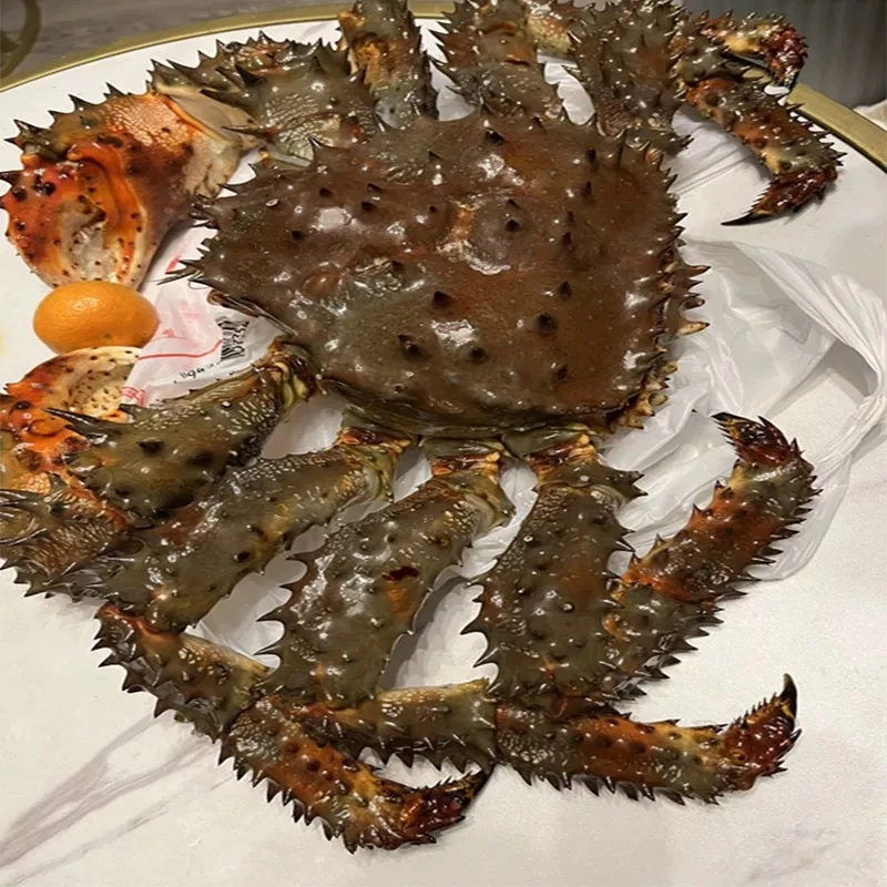 鲜活花椒帝王蟹江浙沪皖充氧【保鲜不保活】其余省份压冰部分有缺腿