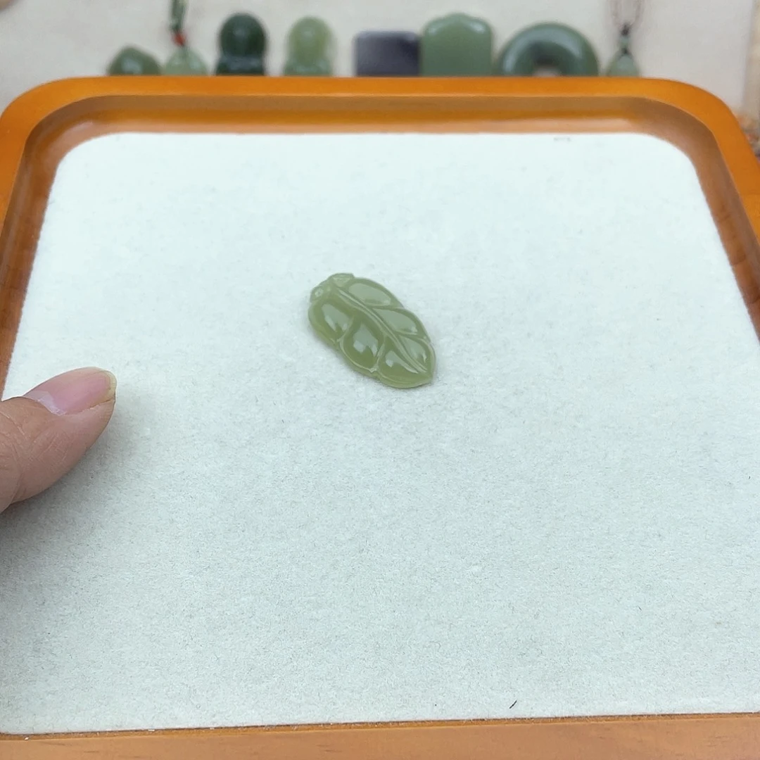 和田玉吊坠(不含链)未镶嵌