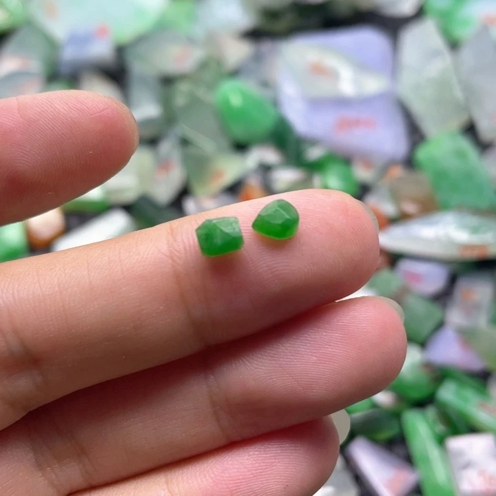 定制翡翠未镶嵌天然缅甸翡翠