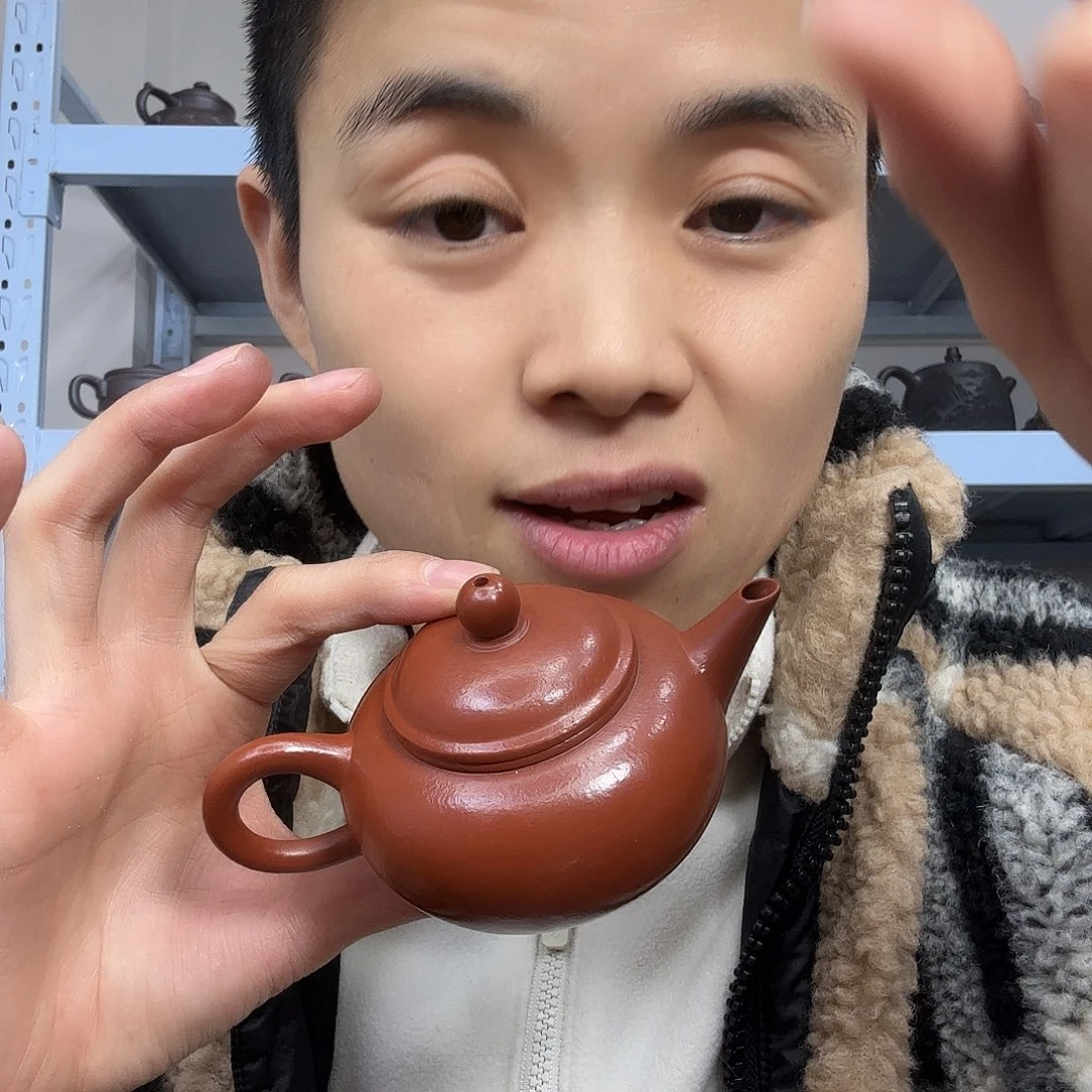 茶壶紫砂民间手艺人全手工制作