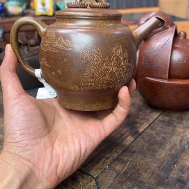 茶壶紫砂紫砂壶作品