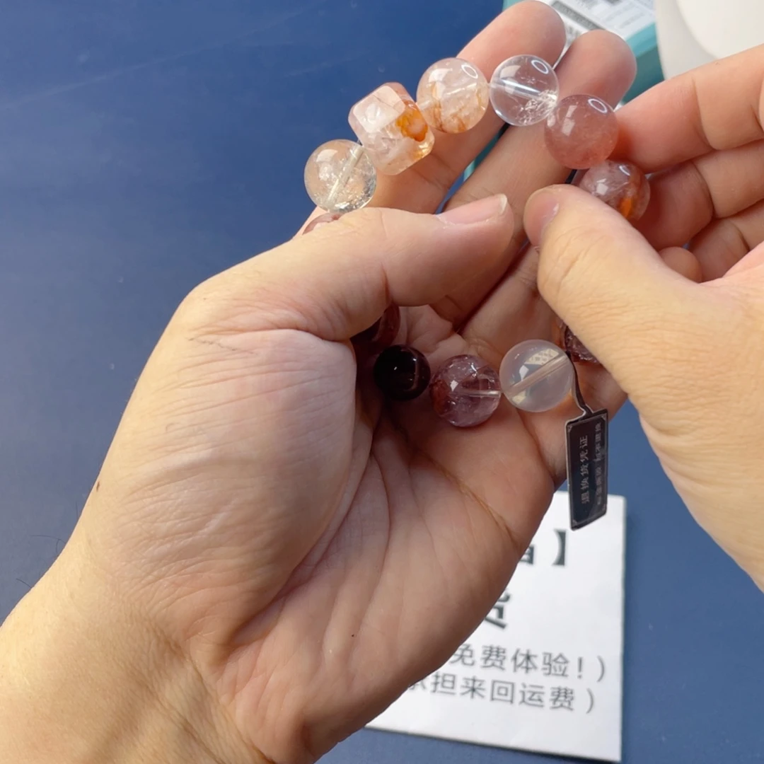 水晶银S925镶嵌手链