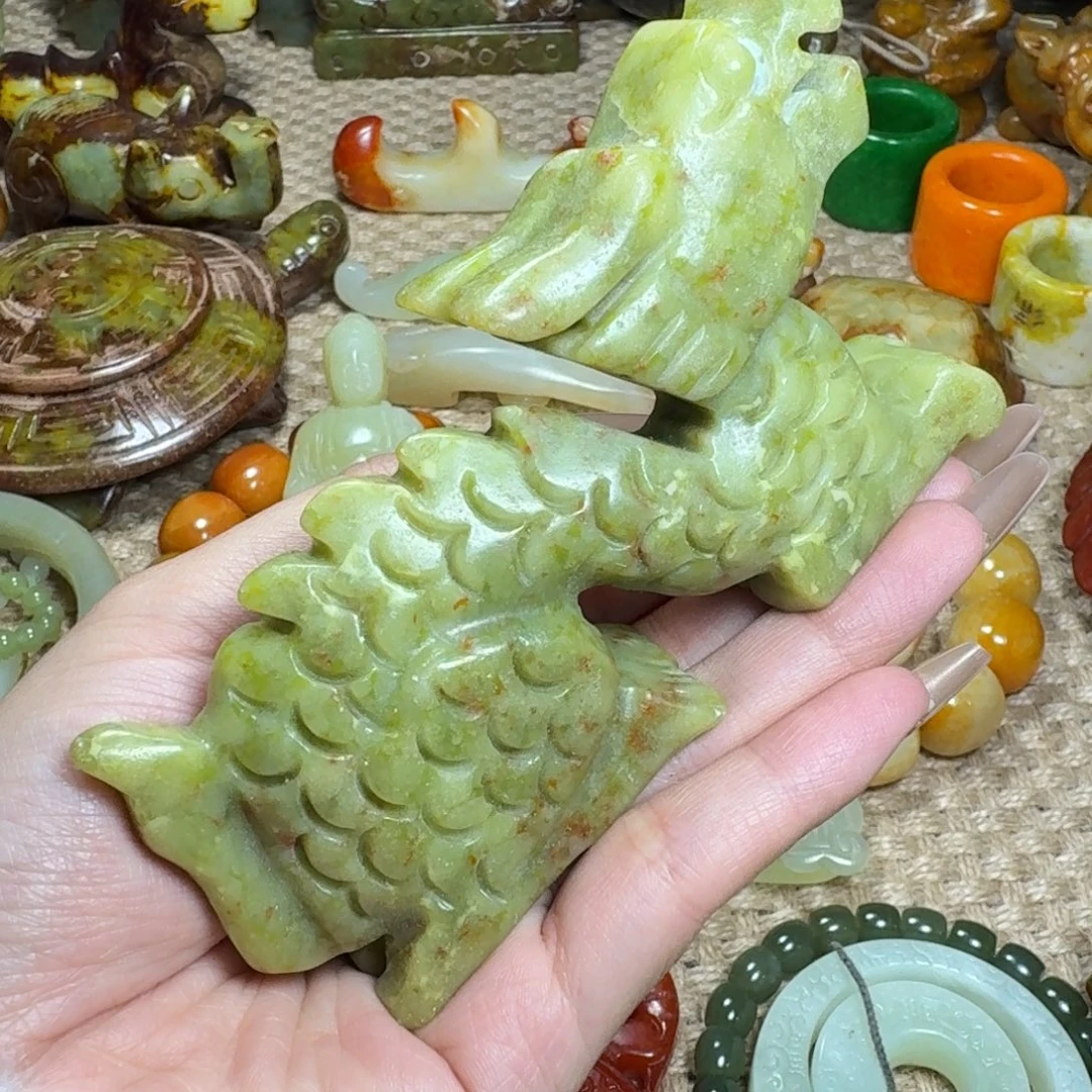 白玉菩提吊坠挂件