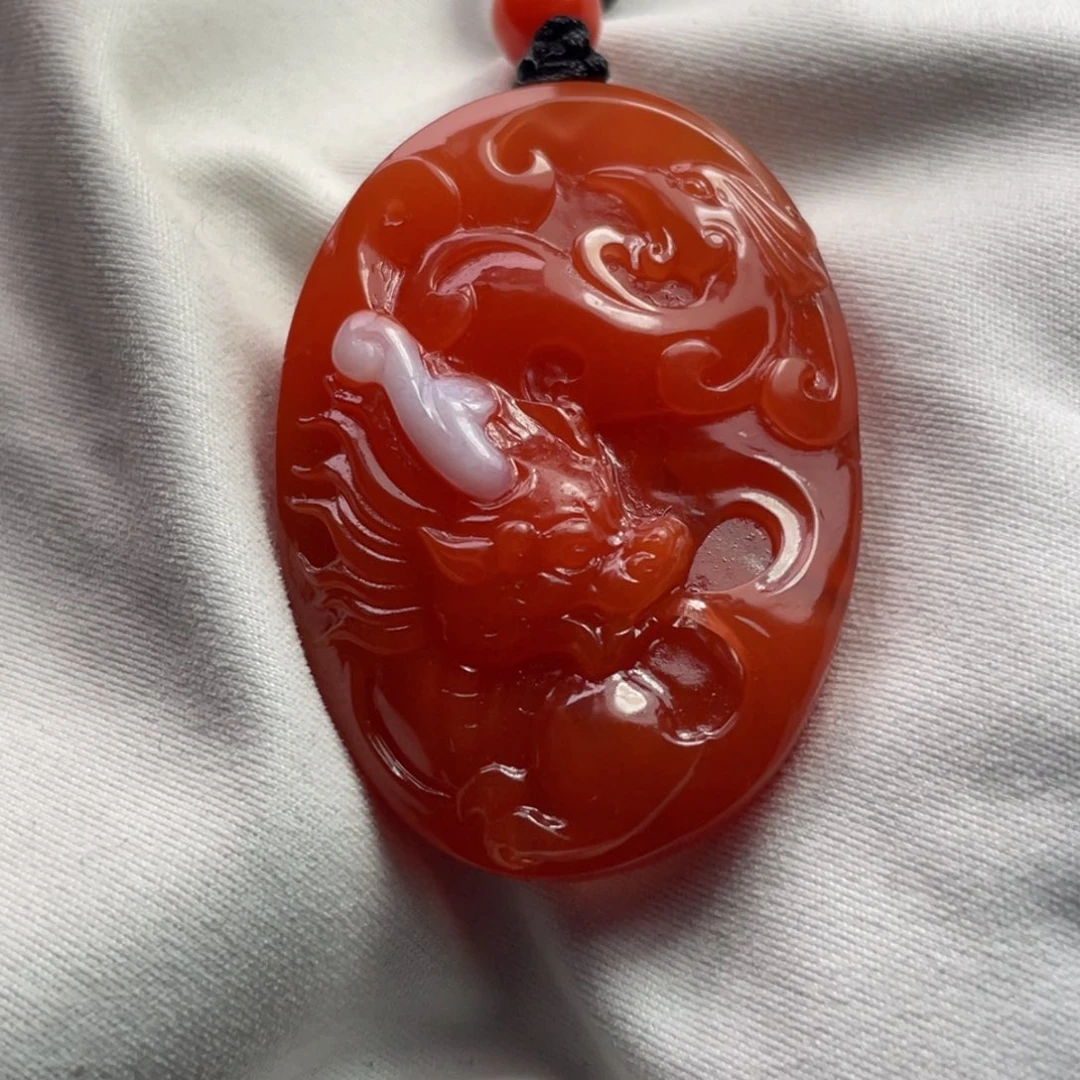 南红玛瑙未镶嵌原矿保山南红吊坠
