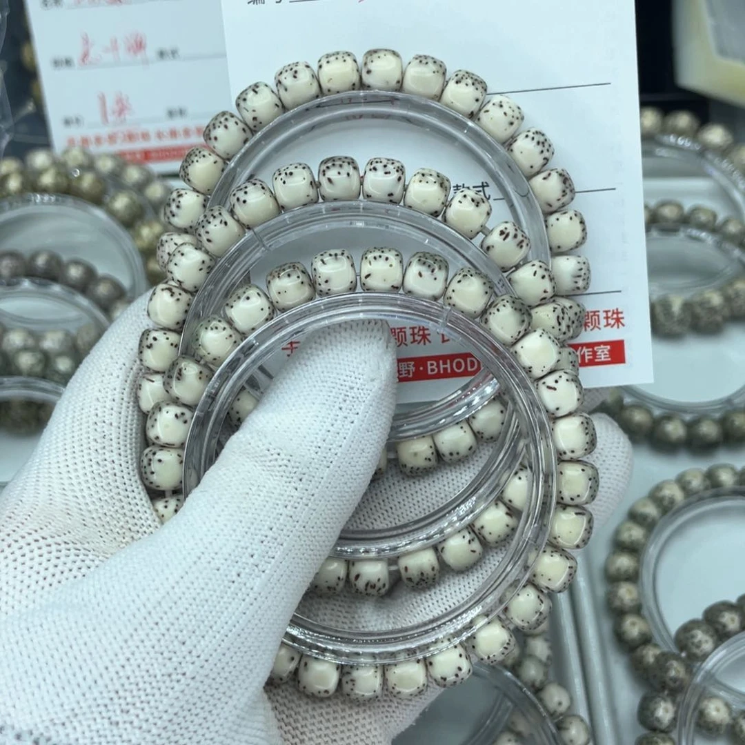 星月菩提手串L灰背