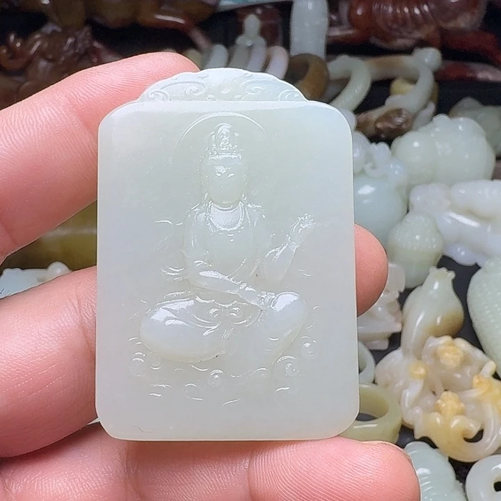 未镶嵌和田玉挂件