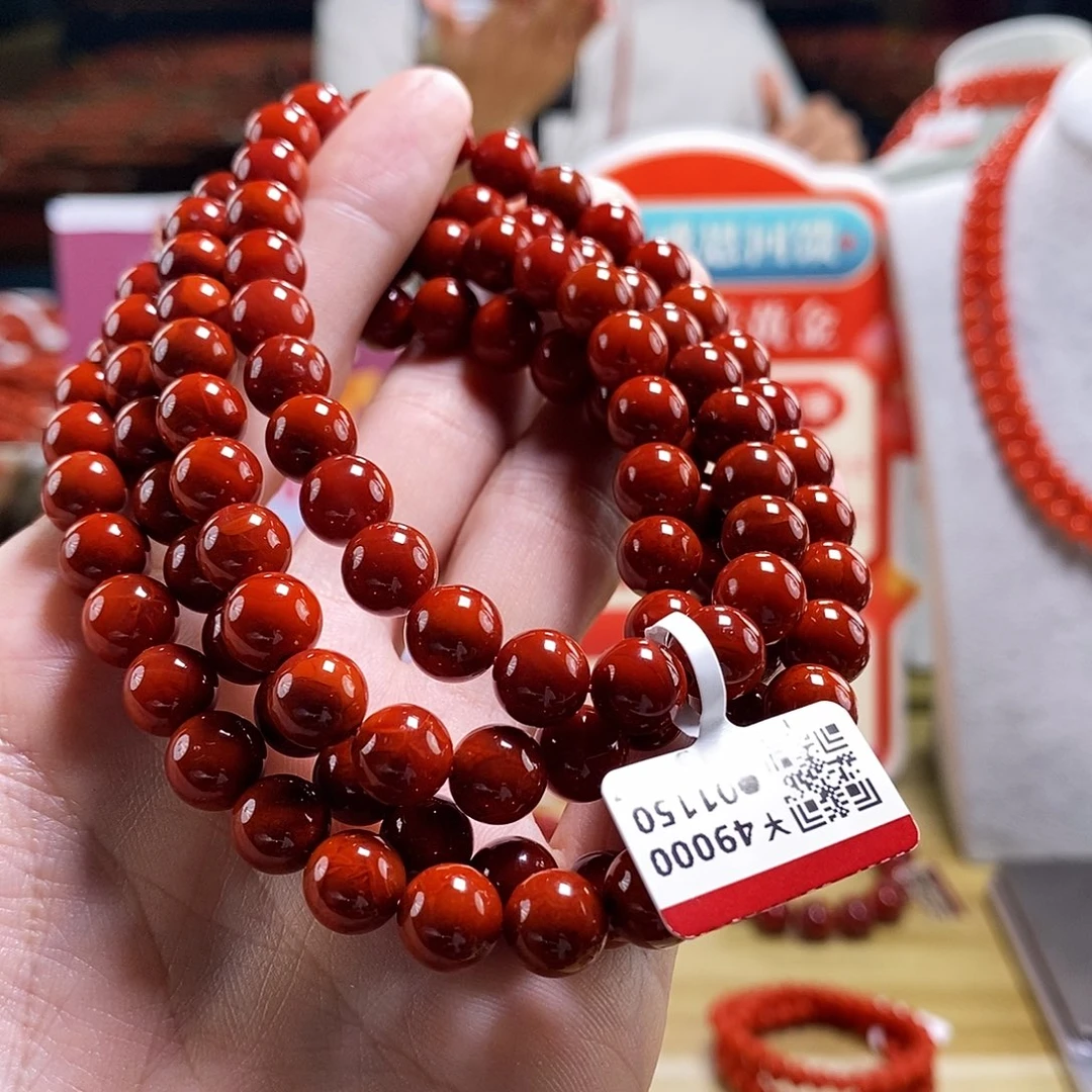 未镶嵌瓦西典藏   8+mm   多样性发一南红玛瑙