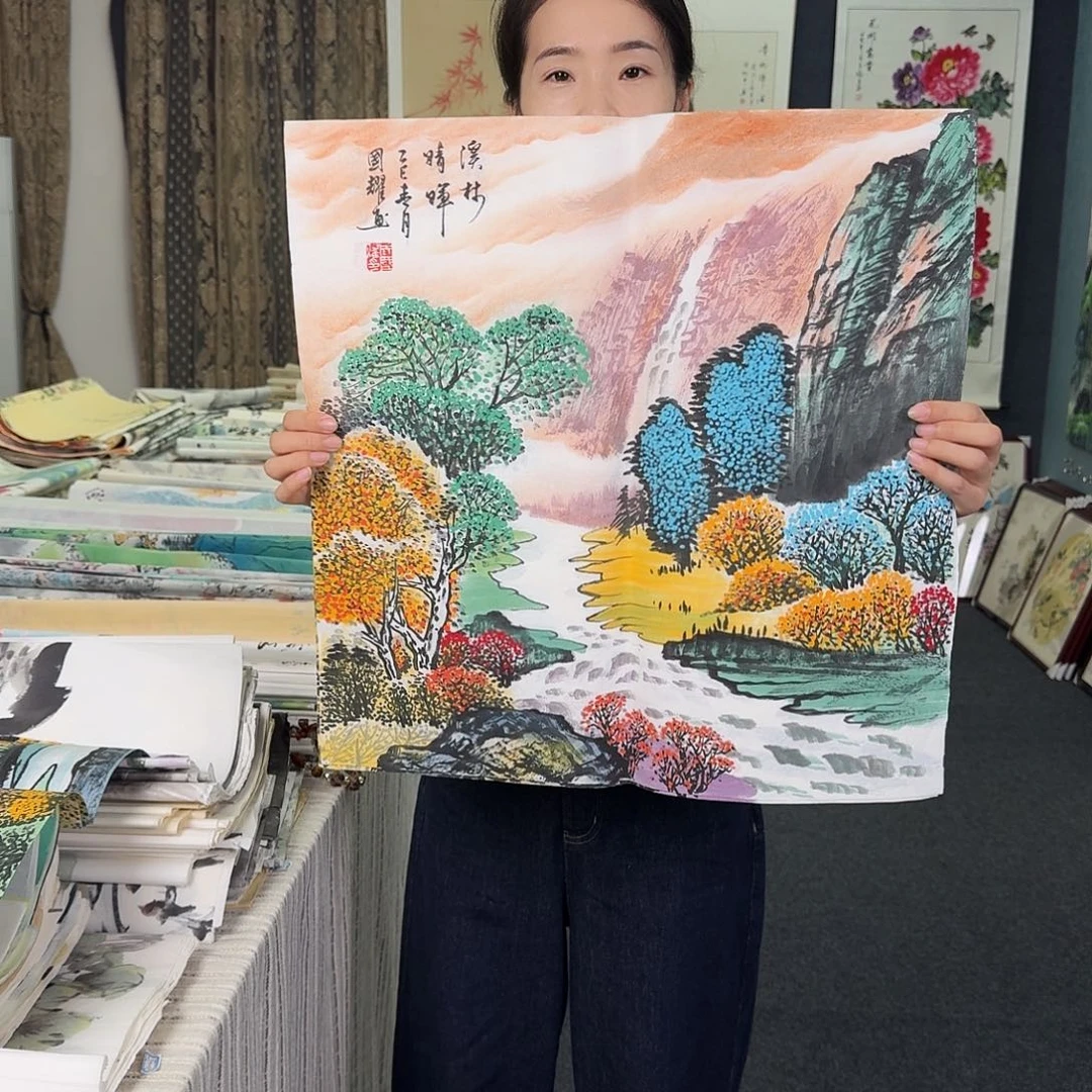 纯手绘的好看作品