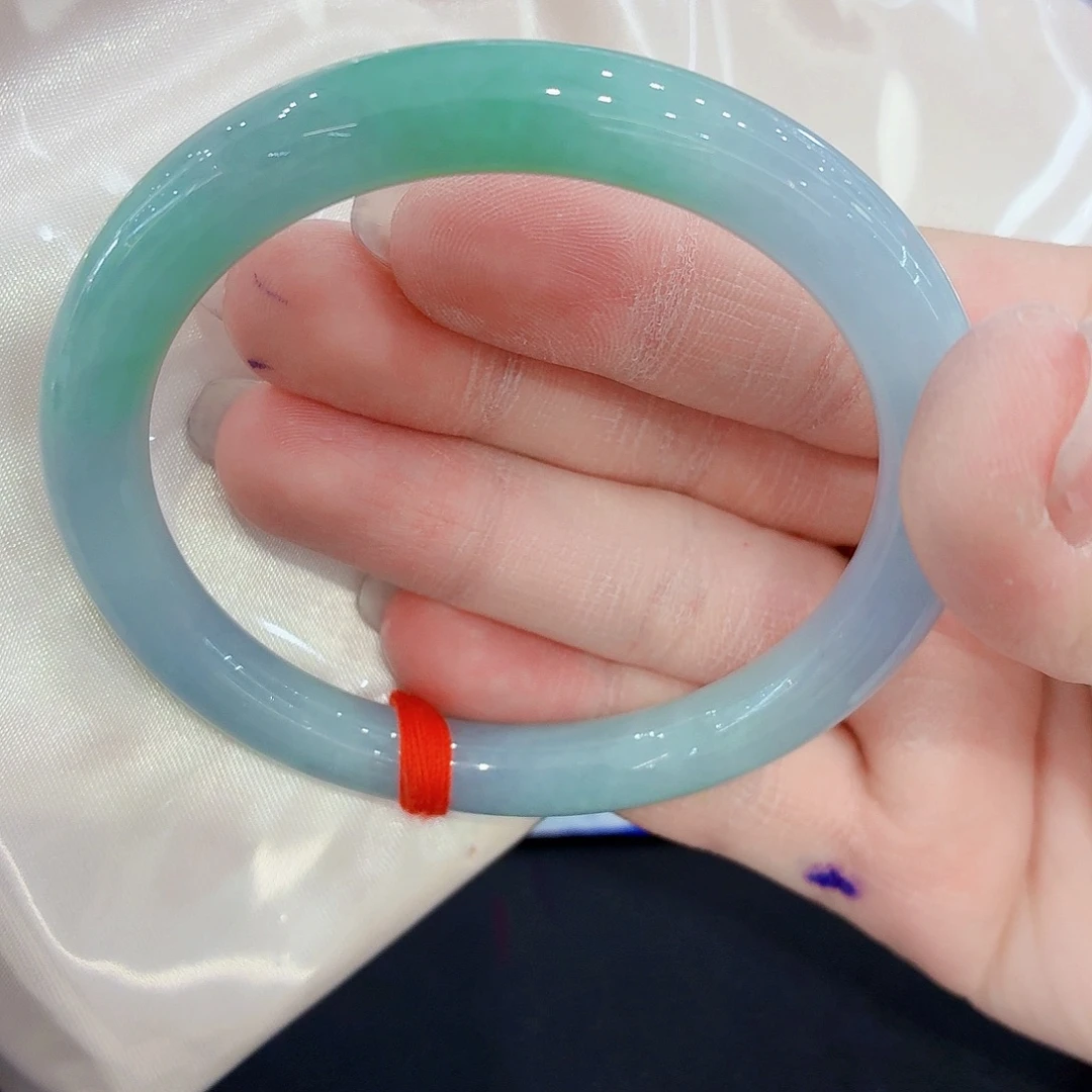 翡翠未镶嵌手镯翡翠58/60圈口（强推）