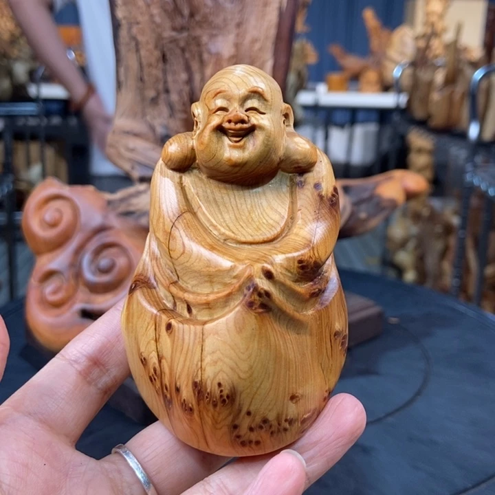 柏木（崖柏）手把件