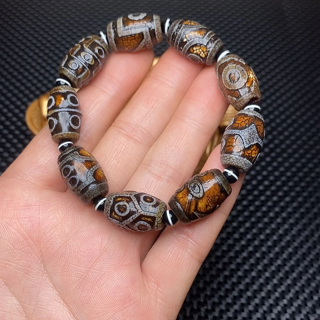 用***3玛瑙/玉髓未镶嵌手链