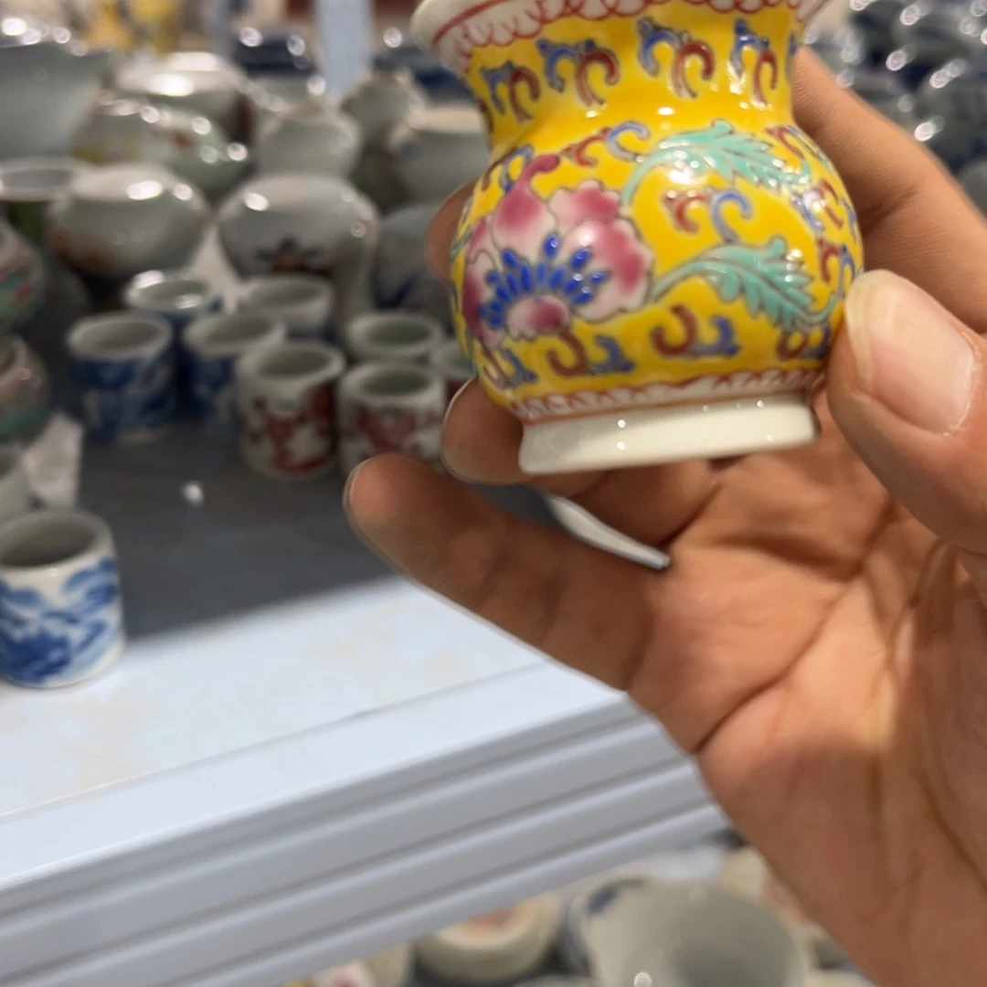 摆件摆件手绘瓷器全部处理