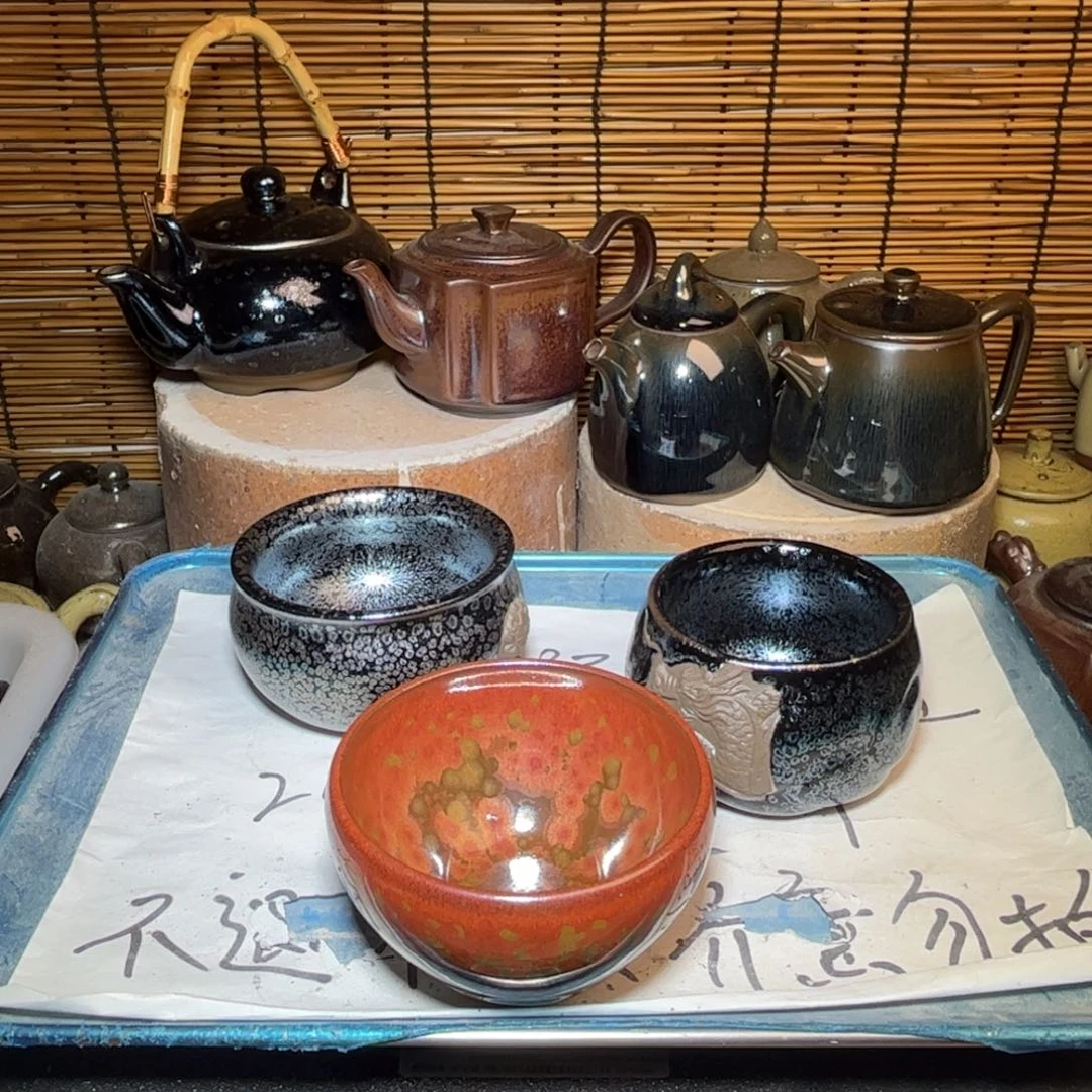 茶盏建窑建盏 微瑕作品