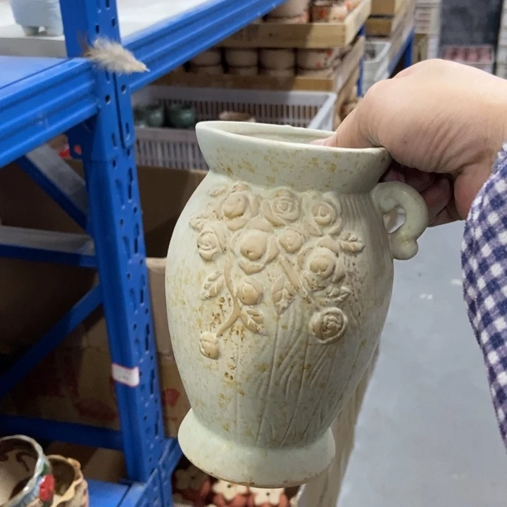 陶瓷花盆单场满9.9发9*16.5