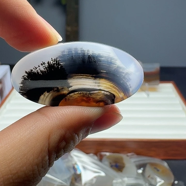 金***龙玛瑙/玉髓吊坠(不含链)未镶嵌