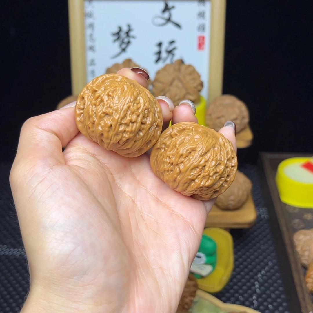 吊坠文玩核桃铁锤42全打底大克重