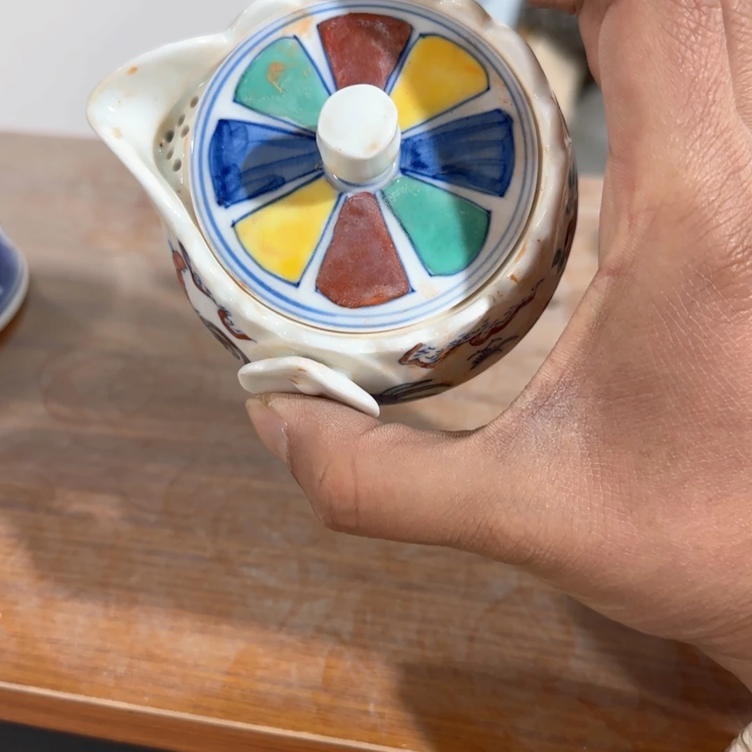 瓷片摆件手绘瓷器全部处理了吧