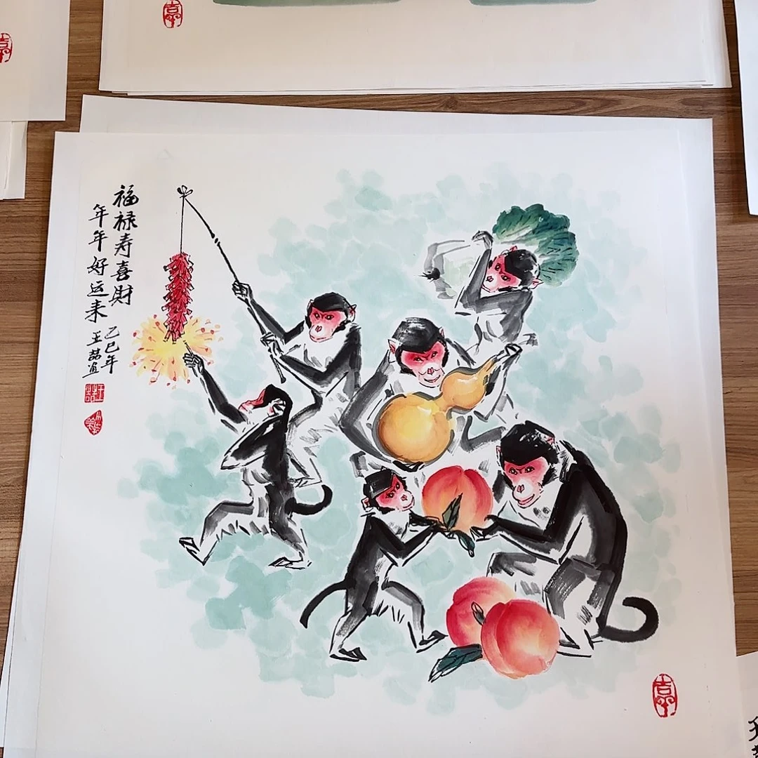 国画王喆老师书画精品