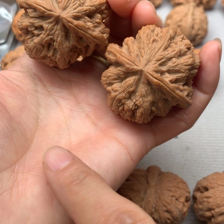 把件文玩核桃全品肉球粗筋46